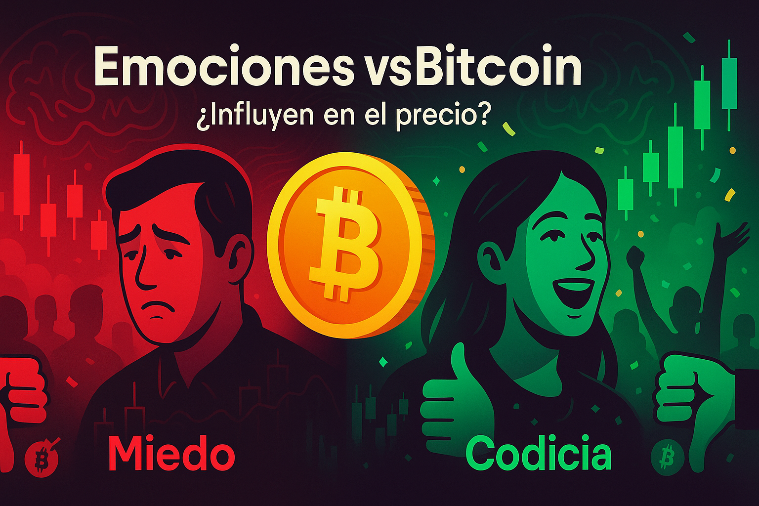 Emociones vs Bitcoin: ¿Influyen en el precio?